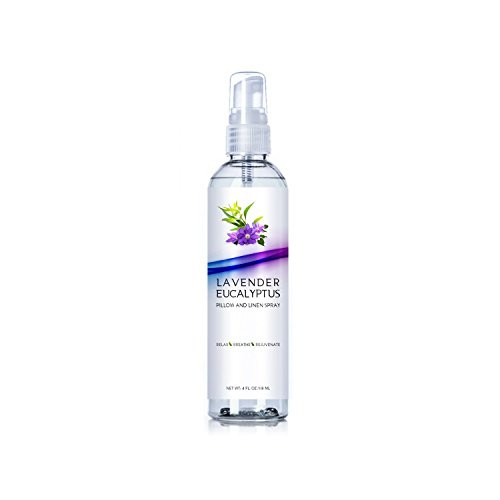 Original Lavender Eucalyptus Pillow and Linen Spray Best Home Essential Oil Mist to Relax the Body Fresh Clean Smell Lavender Eucalyptus 4oz
