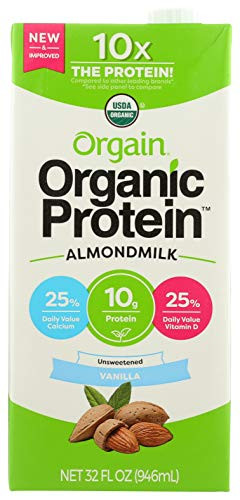 Orgain Milk Almond Organic Unsweetened 32 oz