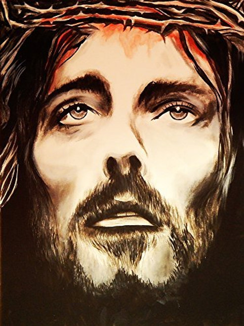 Buyartforless Jesus Crown of Thorns 16x12 Art Print Poster Wall Decor by Ed Capeau MADE IN THE USA