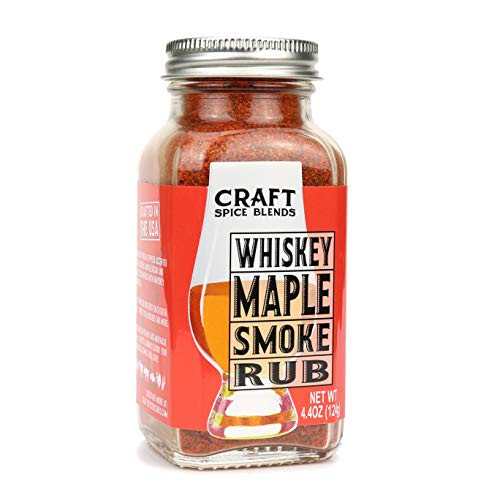 Whiskey Maple Smoke  All Purpose Rub  Seasoning  Craft Spice Blends  Smokehouse Specialty Rub  Dry Rub for Smoking Meat  Jerky Seasoning Whiskey Maple Smoke  All Purpose Rub  Seasoning  Craft Spice Blends  Smokehouse Specialty Rub  Dry Rub for Smoking Meat  Jerky Seasoning