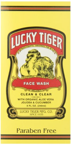 Lucky Tiger Face Wash 8 Ounce