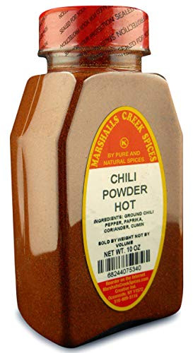 New Jar Size CHILI POWDER HOT FRESHLY PACKED IN LARGE JARS spices herbs seasonings