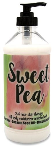 The Lotion Company 24 Hour Skin Therapy Lotion Sweet Pea 16 Ounce