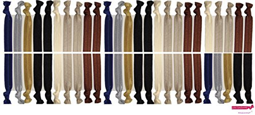 Neutral Tones Hair Ties No Crease Ponytail Holders Available in Lots of Pack Quantities Ouchless Elastic Styling Accessories Pony Tail Holder Ribbon Bands By Kenz Laurenz 50 Pack Neutral Tones Hair Ties No Crease Ponytail Holders Available in Lots of Pack Quantities Ouchless Elastic Styling Accessories Pony Tail Holder Ribbon Bands By Kenz Laurenz 50 Pack