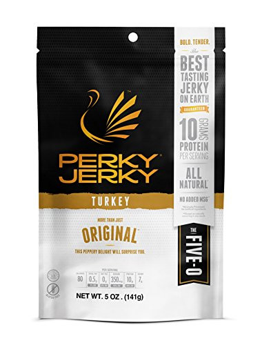 Perky Jerky Gluten Free More Than Just Original Turkey Jerky 5 Ounce