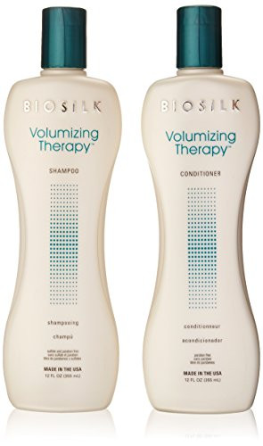 Biosilk Volume Therapy Shampoo and Conditioner 2 Count 12 Ounce