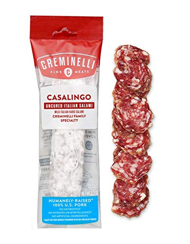 Creminelli Casalingo Salami  HumanelyRaised US Pork Keto  Paleo Friendly High Protien  Sugar Free Gluten Free Casalingo 55 oz