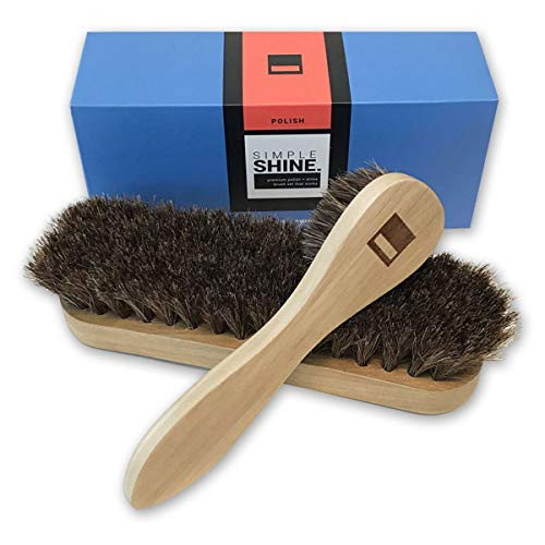 Premium Horsehair Shoe Shine Brush and Polish Applicator Set Shoe Shining Bristle Brushes and Dauber Kit Premium Horsehair Shoe Shine Brush and Polish Applicator Set Shoe Shining Bristle Brushes and Dauber Kit