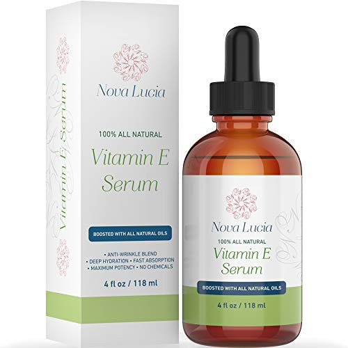 Organic Vitamin E Oil For Skin Face Hair Oil For Hair Growth Acne Scar Treatment Stretch Mark Removal Moisturizer Hair Skin And Nails Vitamins compare with Vitamin E Cream Acne Scar Remover Cream 4 oz