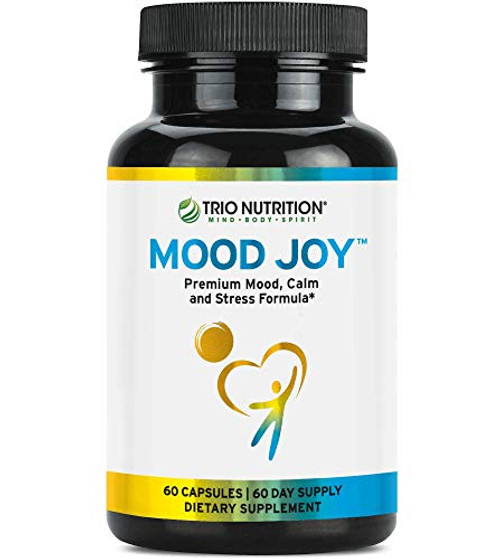 5HTP Capsule  Fresh Traditional Herbs St Johns Wort Ashwagandha Turmeric  Mood Joy for Mood Uplift Calm Sleep  Support Stress Mental  Emotional Wellbeing  Happiness  Trio Nutrition*