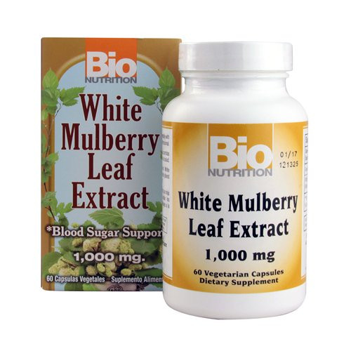 Bio Nutrition White Mulberry Leaf Extract 1000 Mg 60 Count Bio Nutrition White Mulberry Leaf Extract 1000 Mg 60 Count