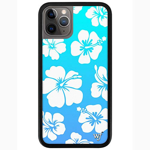 Wildflower Limited Edition Cases for iPhone 11 Pro Blue Hibiscus