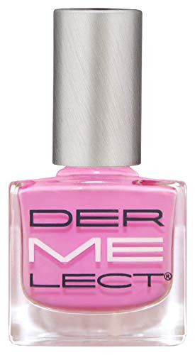 DERMELECT COSMECEUTICALS ME PeptideInfused Nail Lacquers  Moxie Plucky Pink Creme 04 Fluid Ounce  11 Milliliters