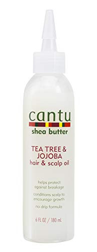Cantu Shea Butter Tea Tree  Jojoba Hair  Scalp Oil 6 Fluid Ounce