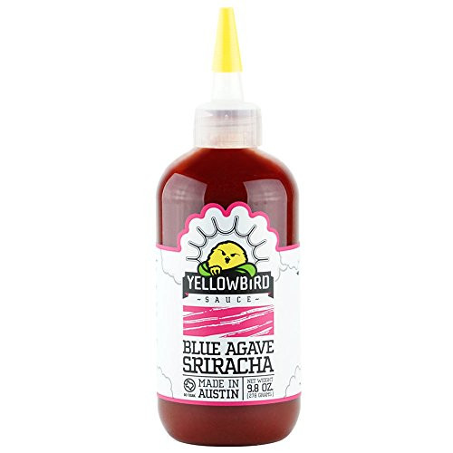 Blue Agave Sriracha Hot Sauce by Yellowbird  PlantBased Gluten Free NonGMO  Homegrown in Austin  98 oz