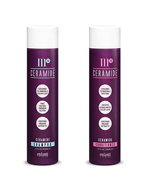 M72 Ceramide Shampoo  Conditioner 10 oz  Duo Set
