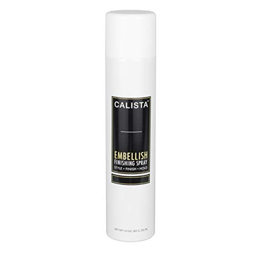 Calista Embellish Volume Finishing Spray Salon Quality Volumizing Spray for All Hair Types 10 oz