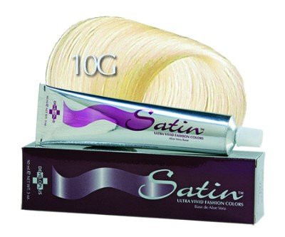 Developlus Satin Color #10G Ultra Light Gold Blonde 3 Ounce 88ml 3 Pack