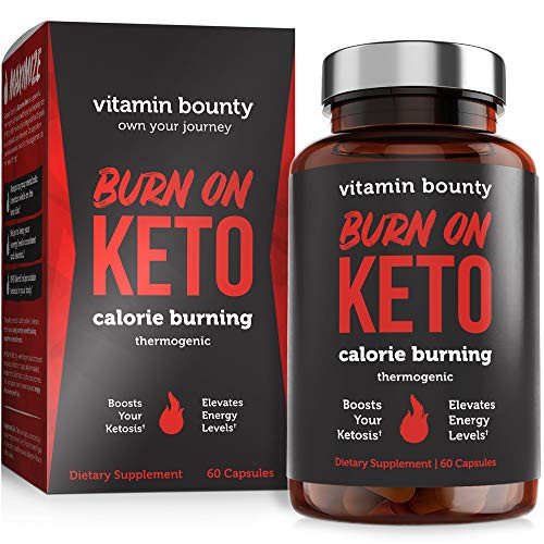 Burn on Keto  Keto Pills with BHB Beta Hydroxybutyrate Exogenous Ketones and Green Tea Extract