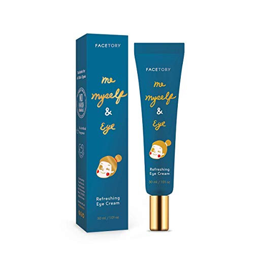 FaceTory Me Myself  Eye Refreshing Eye Cream  30ml101oz Moisturizing and Calming Eye Cream with Rice Water and Bifida Lysate Ferment