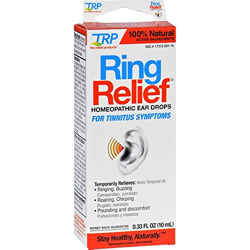 Ring Relief Homeopathic Ear Drops  033 OZ Pack of 3