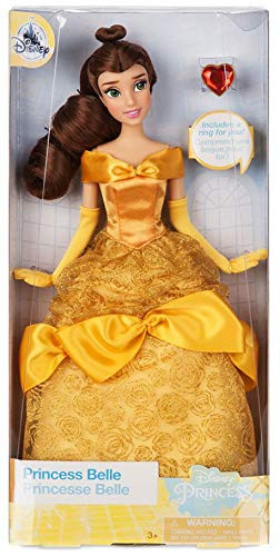 Disney Store Belle Classic Doll with Ring - Beauty and the Beast - 11 1/2'' 2018 Version
