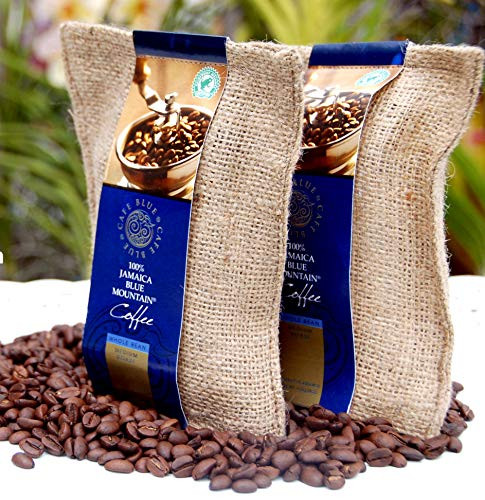 Cafe Blue 100 Jamaica Blue Mountain Ground Coffee 8oz