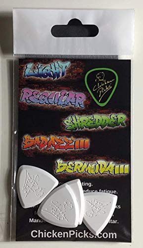 ChickenPicks tryout set BERMUDA III guitar picks