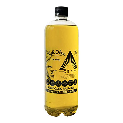 High Oleic Healthy Supreme Palm Oil Naturally Refined For Cooking NonGMO Keto  Paleo 338 Fluid Ounces 1 Liter
