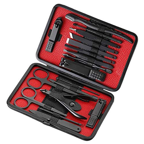 18 Piece Nail Manicure Kit  Nail Kit  Manicure Set With Everything Professional  Manicure Tools  Manicure Kit  Nail Tools  Nail Clipper Set  Nail Care  Nail Care Kit