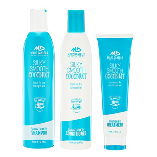 Coconut Oil Shampoo and Conditioner Sulfate Free with Hair Repair Treatment for Color Treated Dry Brittle and Damaged Hair Deep Conditioning Instantly Adds Restore Shine  Manageability Coconut Oil Shampoo and Conditioner Sulfate Free with Hair Repair Treatment for Color Treated Dry Brittle and Damaged Hair Deep Conditioning Instantly Adds Restore Shine  Manageability