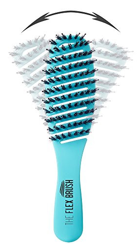 THE FLEX BRUSH PETITE BOARNYLON MIX BLUE