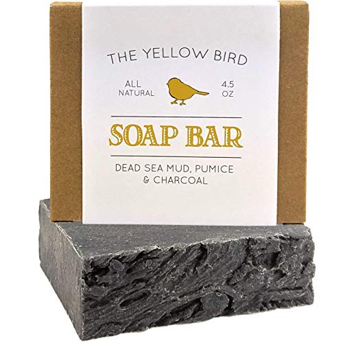 Dead Sea Mud Soap Bar With Exfoliating Pumice Scrub Detoxifying Charcoal Organic Natural Essential Oils Made in USA for Men and Women Face Hand Body Soap Dead Sea Mud Soap Bar With Exfoliating Pumice Scrub Detoxifying Charcoal Organic Natural Essential Oils Made in USA for Men and Women Face Hand Body Soap