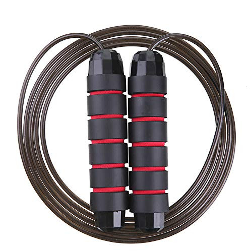 Neaty Jump Rope Ball Bearings TangleFree Rapid Speed Cable Skipping Rope Adjustable Jumping Ropes Ideal for Aerobic Exercise Like Speed Training Endurance Training and Fitness Gym Neaty Jump Rope Ball Bearings TangleFree Rapid Speed Cable Skipping Rope Adjustable Jumping Ropes Ideal for Aerobic Exercise Like Speed Training Endurance Training and Fitness Gym