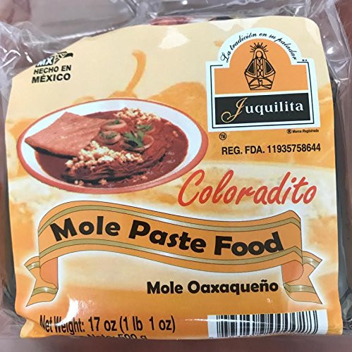Juquilita Mole Coloradito  Mole Oaxaqueno Paste  17 oz
