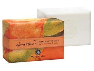 Clementine 6 oz Shea Butter Bath Soap by Mangiacotti