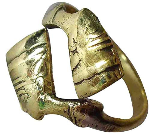 Egyptian Nefertiti Queen Finger Ring FingerRing Hieroglyphics Hieroglyphic Pharaoh Goddess Solid Brass Hand Engraved Adjustable Egypt pharaoh pharaohs Costume Jewelry Accessory Handmade