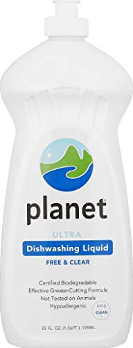 Planet Ultra Dishwashing Liquid 25 Fluid Ounce Bottles Pack of 12