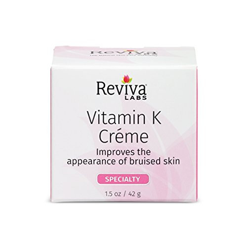 Reviva Labs Vitamin K Cream For All Skin Types 2Ounce Packaging May Vary