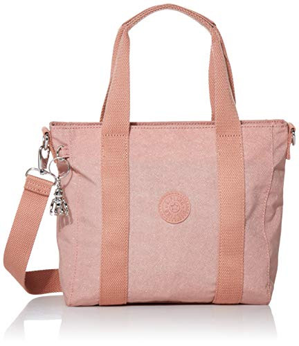 Kipling Womens Asseni Mini Tote Bag galaxy twist Pink One Size