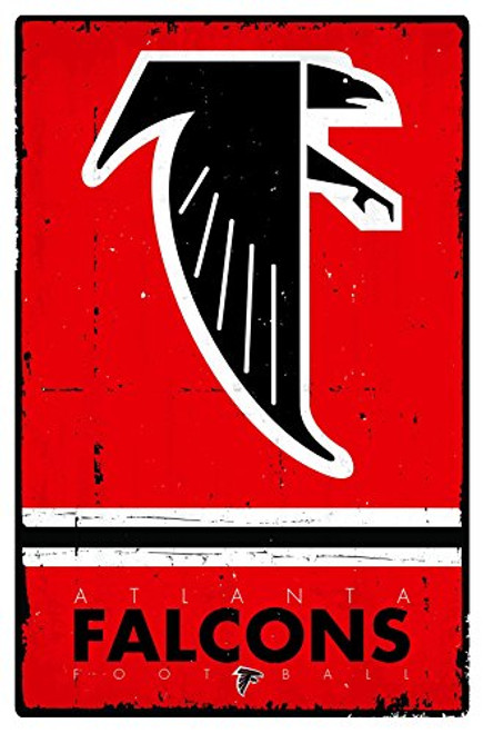 Trends International Atlanta Falcons Retro Logo Wall Poster 22375 x 34