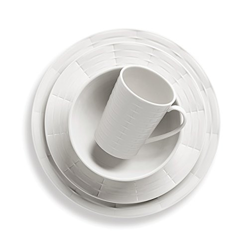 Lenox 4Piece Entertain 365 Sculpture Place Setting White