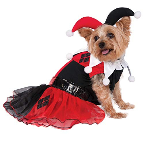 Rubies DC Comics Harley Quinn Pet Costume Large Rubies DC Comics Harley Quinn Pet Costume Large