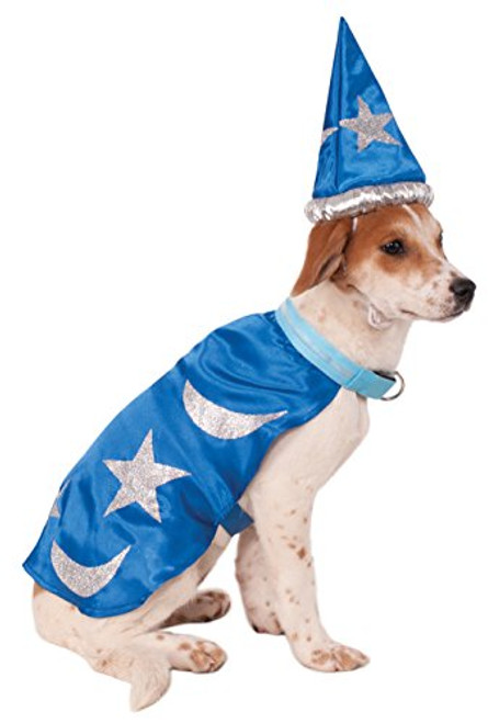 Rubies Costume Co Wizard Cape with Headpiece  LightUp Collar Pet Costume