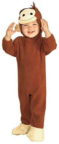Curious George Baby Costume  Newborn Brown