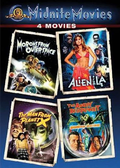 Midnite Movies 4 Movies Morons from Outer Space  Alien from LA  The Man from Planet X  The Angry Red Planet