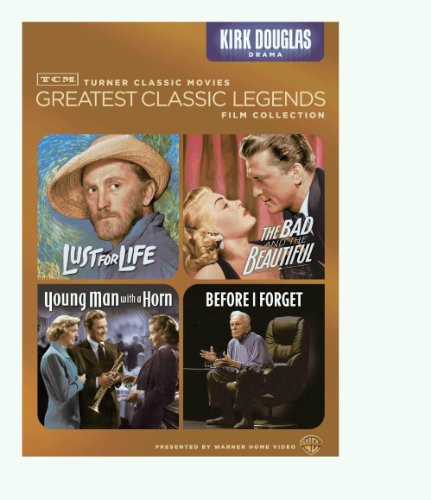 TCM Greatest Classic Legends Kirk Douglas Lust for Life  The Bad and the Beautiful  Young Man with a Horn  Before I Forget