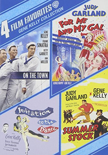 4 Film Favorites Gene Kelly For Me and My Gal Invitation to the Dance 1956 On the Town Sinatra Tribute Summer Stock