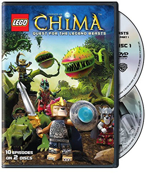 LEGO Legends of Chima Quest for the Legend Beasts Season 2 Part 1 DVD LEGO Legends of Chima Quest for the Legend Beasts Season 2 Part 1 DVD