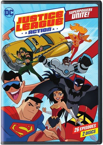 Justice League Action SuperPowers Unite Season 1 Part 1 DVD
